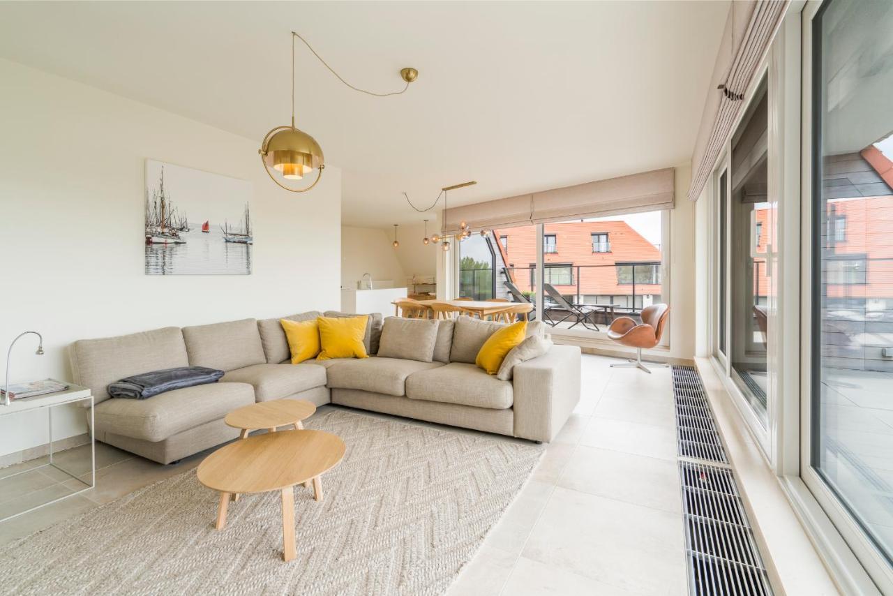 Апартаменти Renewed Comfort Duplex W 2 Terraces Nearby Marina Ньївпорт Екстер'єр фото