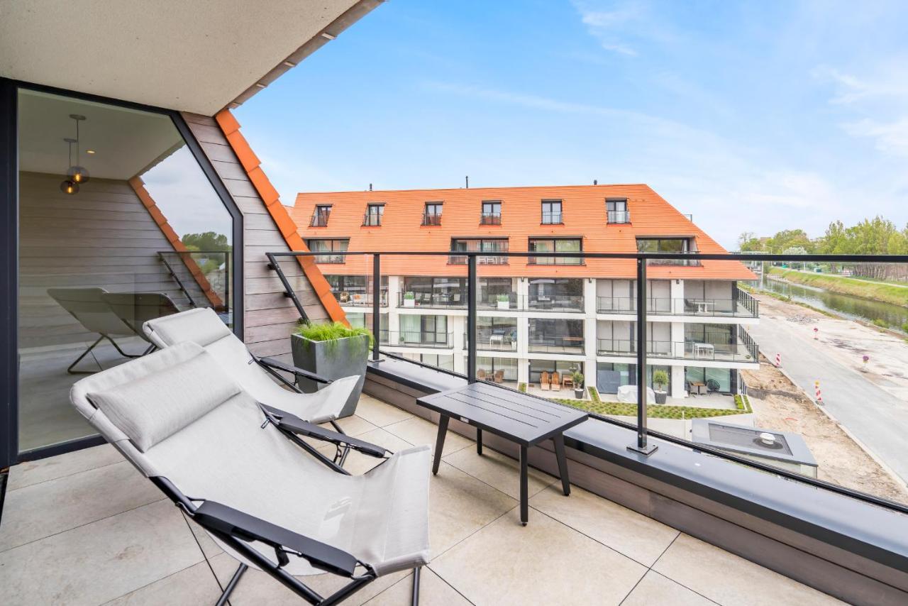 Апартаменти Renewed Comfort Duplex W 2 Terraces Nearby Marina Ньївпорт Екстер'єр фото